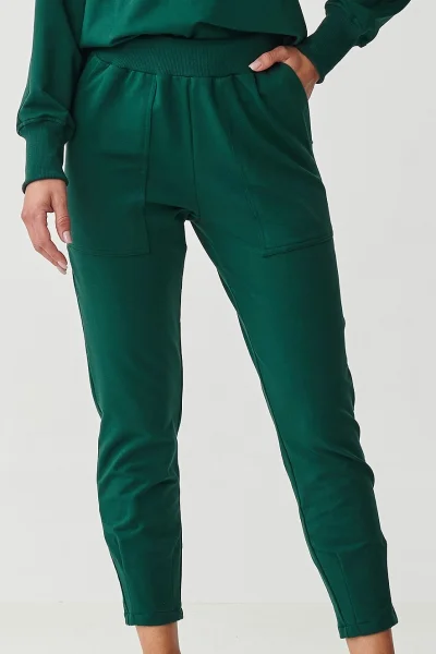 DARGRE Tepláková souprava M888 tmavě zelená - Tmavě zelená