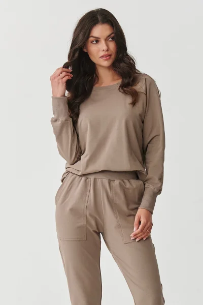 MOC Tepláková souprava M888 mocca - Mocca