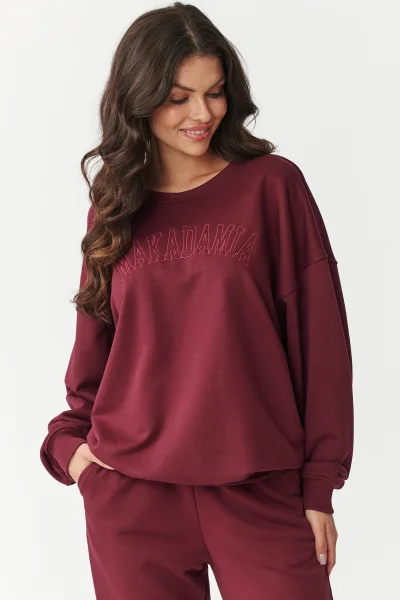 BOR Tepláková souprava M889 bordó - Bordó