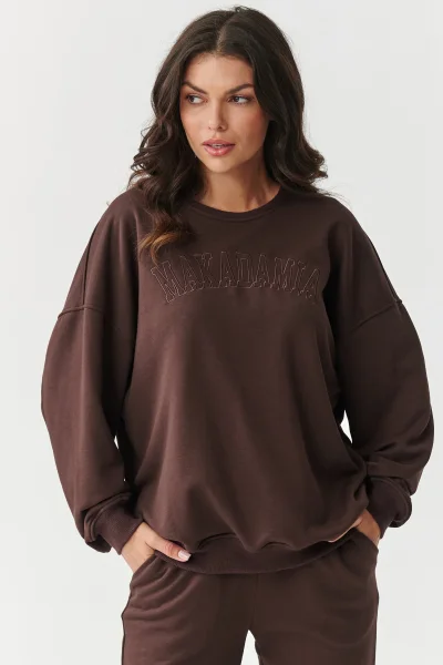 Tepláková souprava M889 tmavě hnědá - Tmavě hnědá