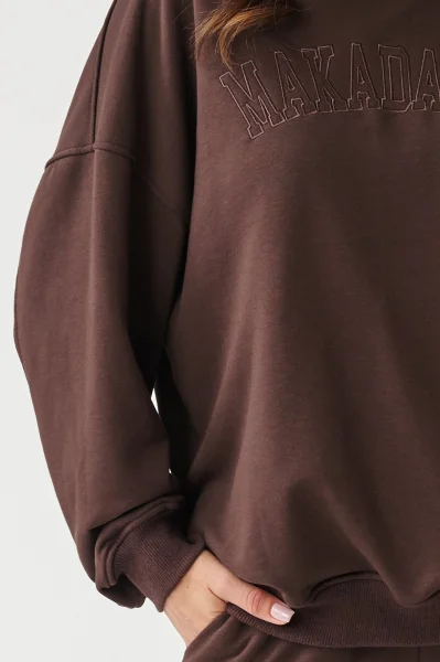 Tepláková souprava M889 tmavě hnědá - Tmavě hnědá