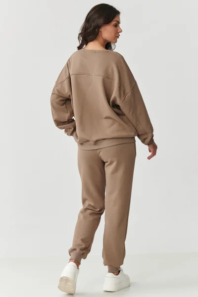 BEI Tepláková souprava M889 béžová - Béžová