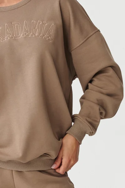 BEI Tepláková souprava M889 béžová - Béžová