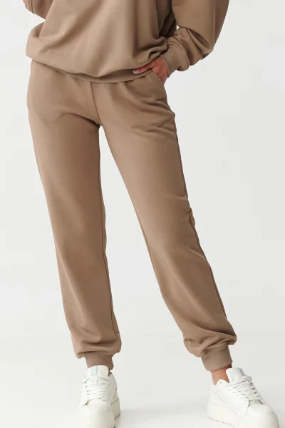 BEI Tepláková souprava M889 béžová - Béžová