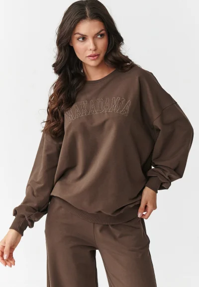 DARBRO Tepláková souprava M890 tmavě hnědá - Tmavě hnědá