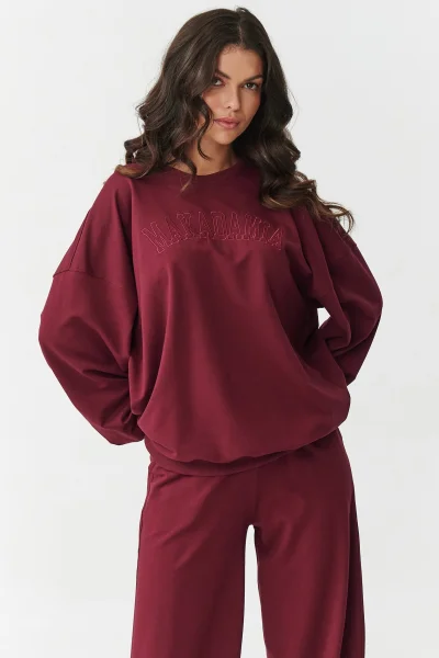 Tepláková souprava M890 bordó - Bordó