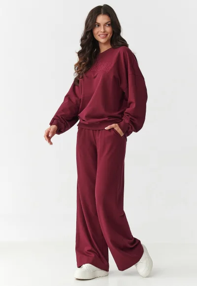 Tepláková souprava M890 bordó - Bordó