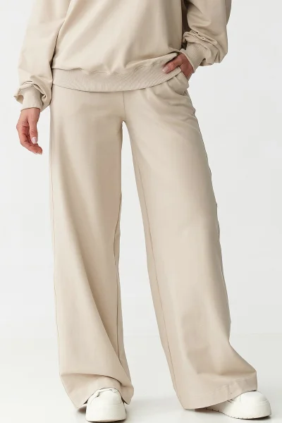 LIGBEI Tepláková souprava M890 světle béžová - Světle béžová