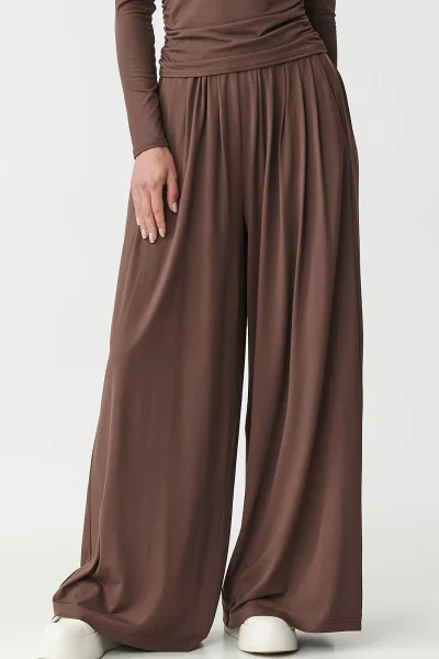 DARBRO Dámská souprava M892 tmavě hnědá - Tmavě hnědá