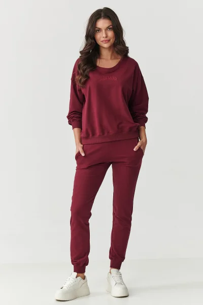 BOR Tepláková souprava M891 bordó - Bordó