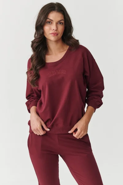 BOR Tepláková souprava M891 bordó - Bordó