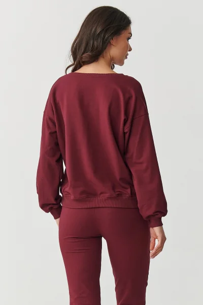 BOR Tepláková souprava M891 bordó - Bordó