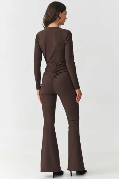 DARBRO Dámský komplet M893 tmavě hnědý - Tmavě hnědá