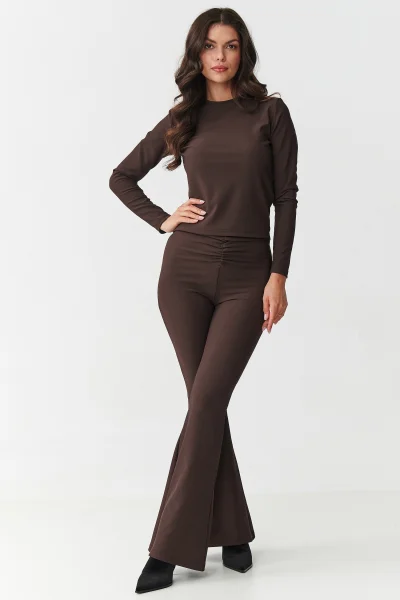 DARBRO Dámský komplet M893 tmavě hnědý - Tmavě hnědá