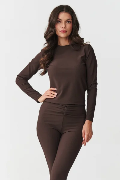 DARBRO Dámský komplet M893 tmavě hnědý - Tmavě hnědá