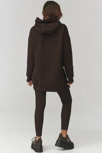 Dámská souprava A12 - tm. hnědá - Tmavě hnědá