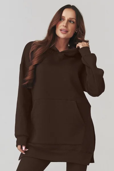 Dámská souprava A12 - tm. hnědá - Tmavě hnědá