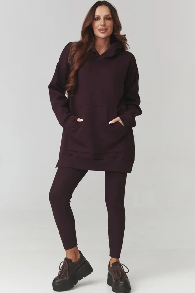 Dámská souprava A12 - tm. fialová - Tmavě fialová