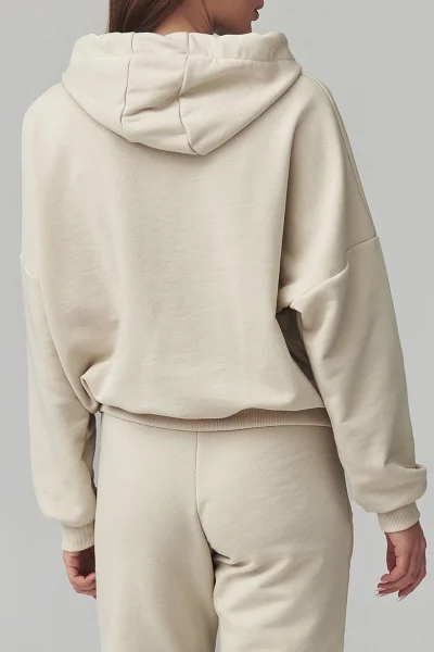 Tepláková souprava A14 - sv. béžová - Světle béžová