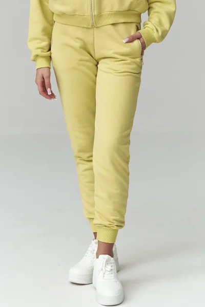 Tepláková souprava A14 - sv. zelená - Světle zelená