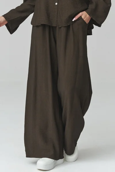 Dámská souprava C49 - tm. hnědá - Tmavě hnědá