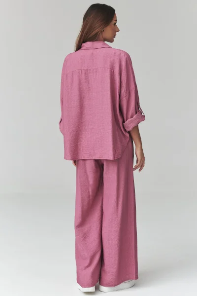 Dámská souprava C49 - tm. růžová - Tmavě růžová