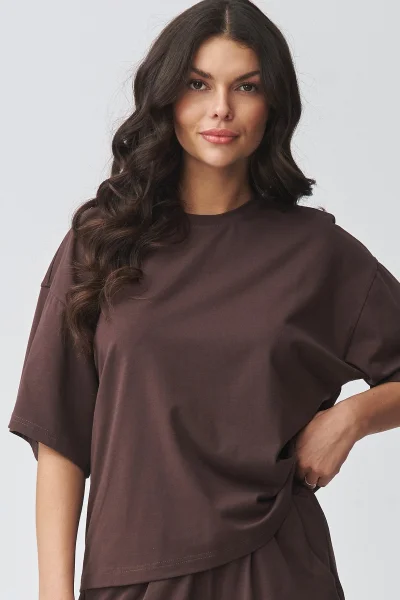 Dámská souprava M935 - tm. hnědá - Tmavě hnědá