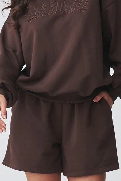 Dámská souprava M922 - tm. hnědá - Tmavě hnědá