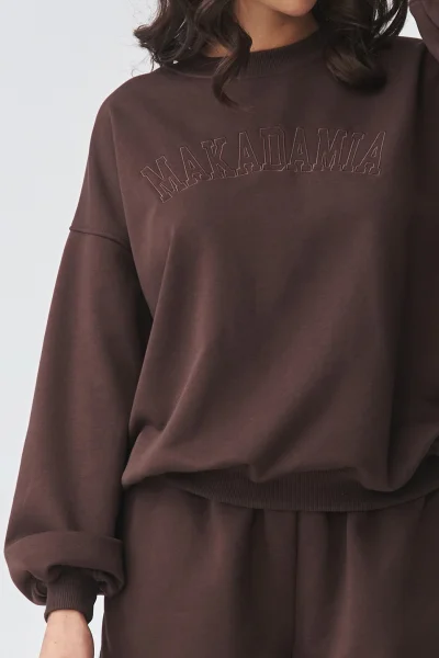 Dámská souprava M922 - tm. hnědá - Tmavě hnědá