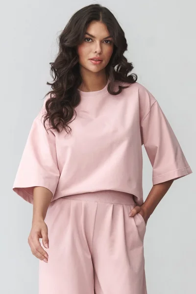 Dámská souprava M916 - pudrově růžová - Pudrově růžová