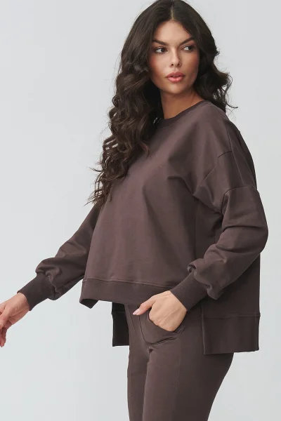 Dámská souprava M917 - tm. hnědá - Tmavě hnědá