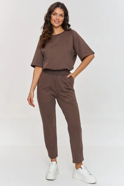 Dámská souprava M865 - tm. hnědá - Tmavě hnědá