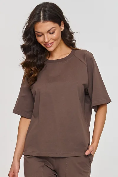 Dámská souprava M865 - tm. hnědá - Tmavě hnědá