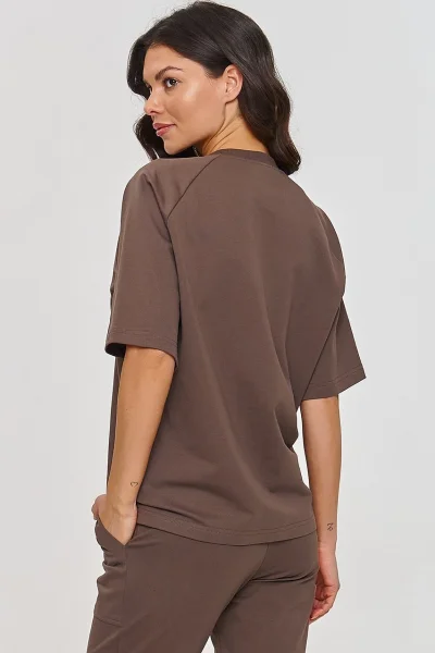 Dámská souprava M865 - tm. hnědá - Tmavě hnědá