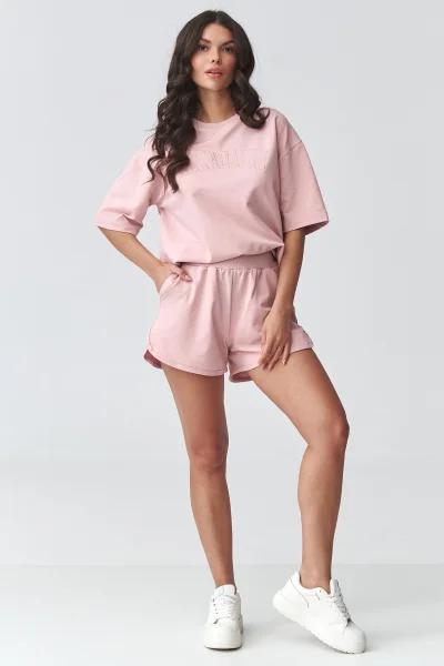 Dámská souprava M918 - pudrově růžová - Pudrově růžová