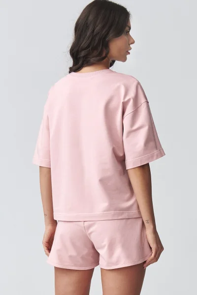 Dámská souprava M918 - pudrově růžová - Pudrově růžová