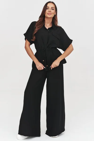 Dámská elegantní souprava C54 - černá - Černá