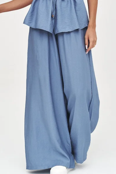 Dámská elegantní souprava C54 - modrá - Modrá