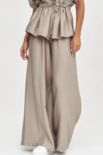 Dámská elegantní souprava C54 - mocca - Mocca