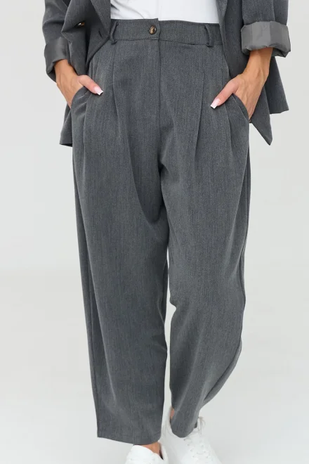 Dámský elegantní komplet C90 - šedý - Šedá