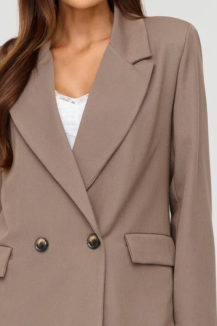 Dámský elegantní komplet C90 - mocca - Mocca