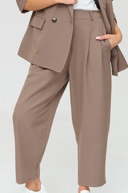Dámský elegantní komplet C90 - mocca - Mocca