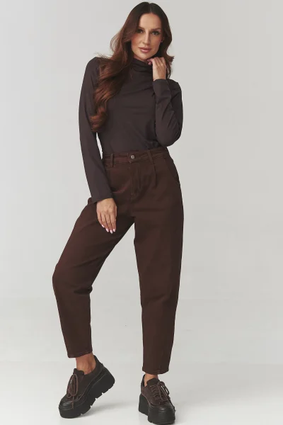 Halenka C15 - tm. hnědá - Tmavě hnědá