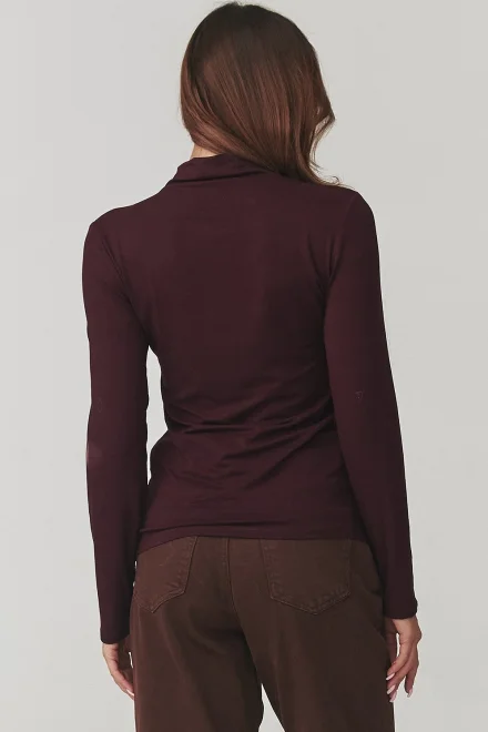 Halenka C15 - hnědofialová - Hnědo-fialová