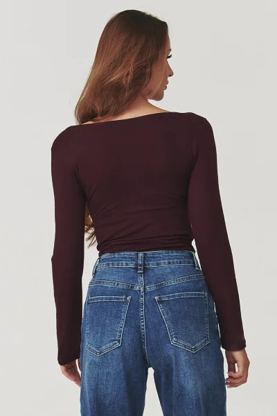 Halenka C10 - bordó - Bordó