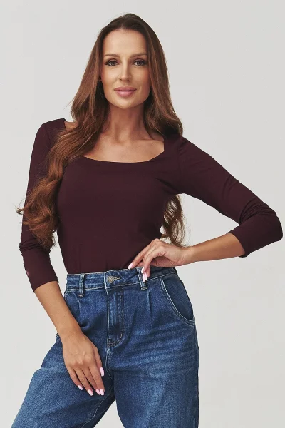 Halenka C10 - bordó - Bordó