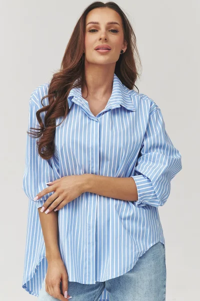 Halenka C36 - sv. modrá - Světle modrá