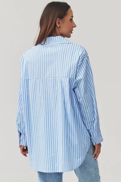 Halenka C36 - sv. modrá - Světle modrá