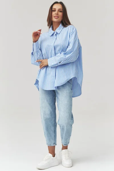 Halenka C36 - sv. modrá - Světle modrá