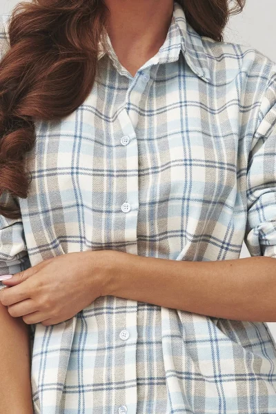 Dámská košile 5 C35 - sv. modrá - Světle modrá